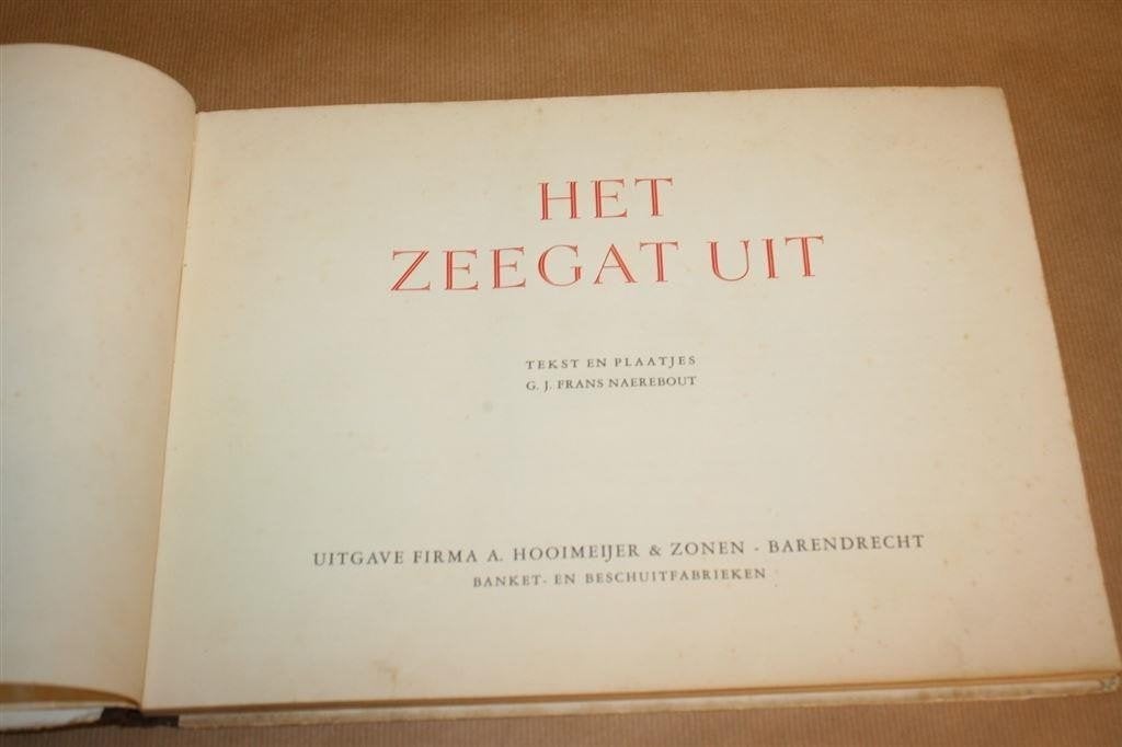 Het Zeegat uit — Compleet Plaatjesalbum Zeevaart 1952, Ophalen of Verzenden, Gelezen
