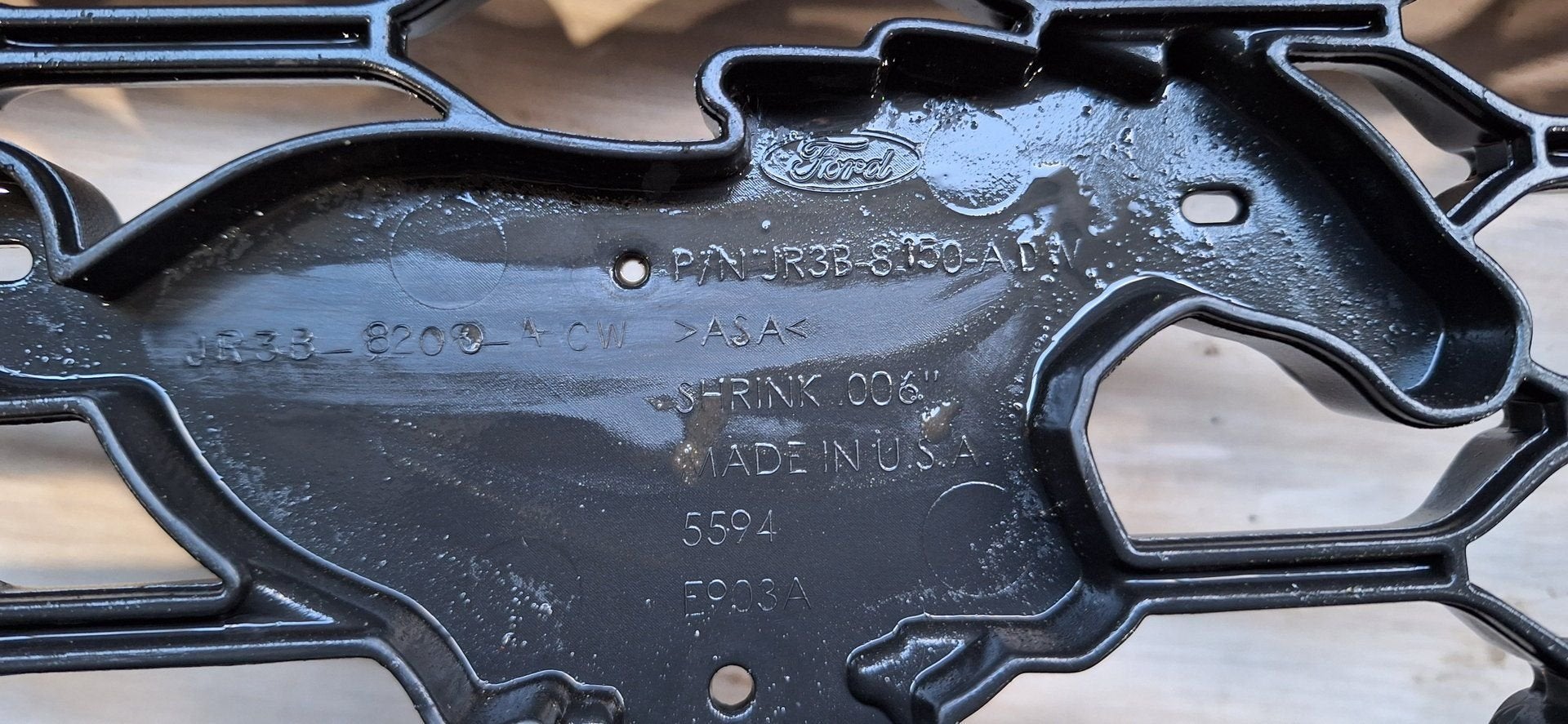 Voorkop compleet van een Ford Usa Mustang (PQ7236), Gebruikt, -, Voor, -