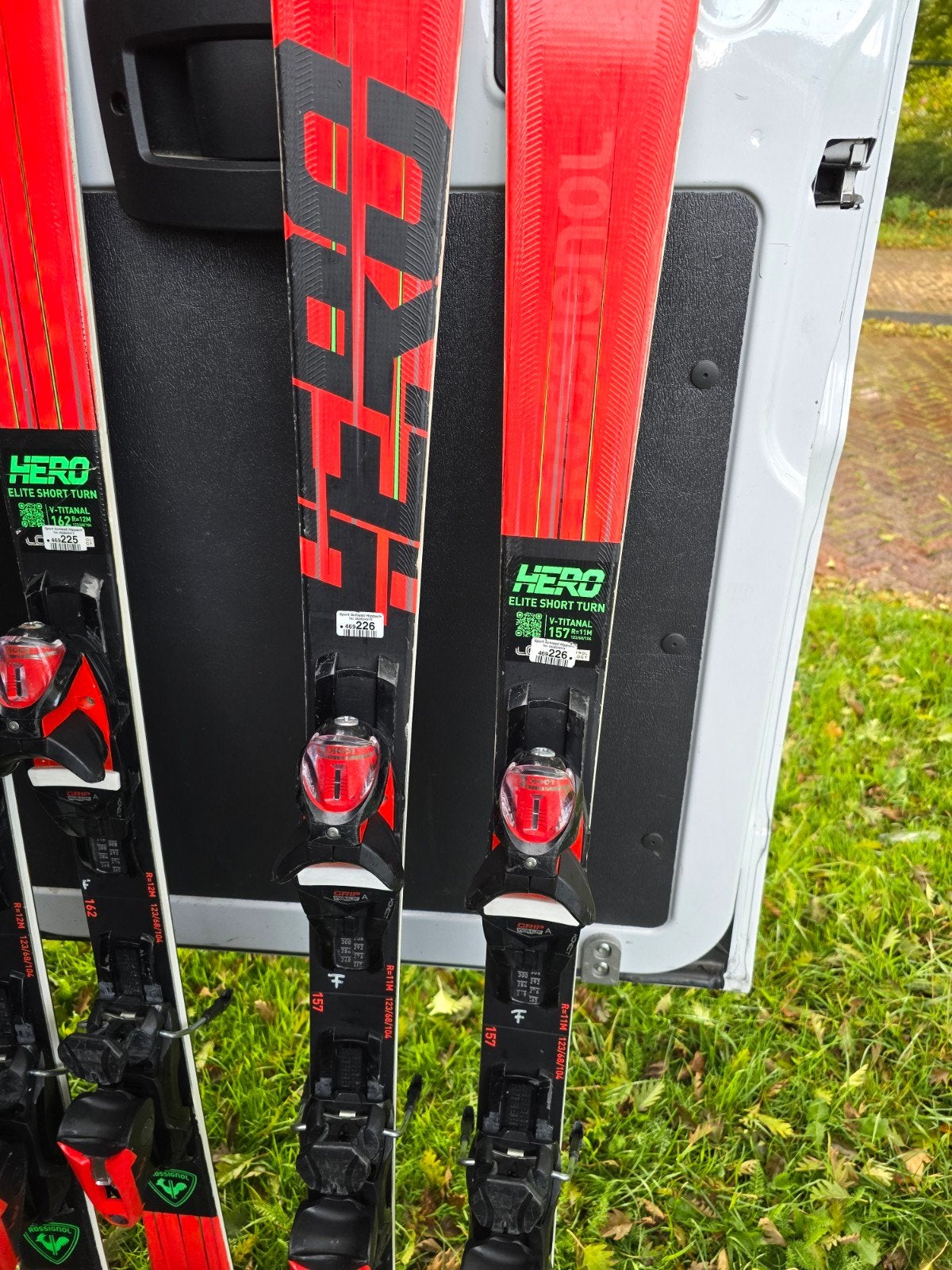 157 rossignol hero st SHORT TURN, 160 tot 180 cm, Rossignol, Ophalen of Verzenden, Zo goed als nieuw
