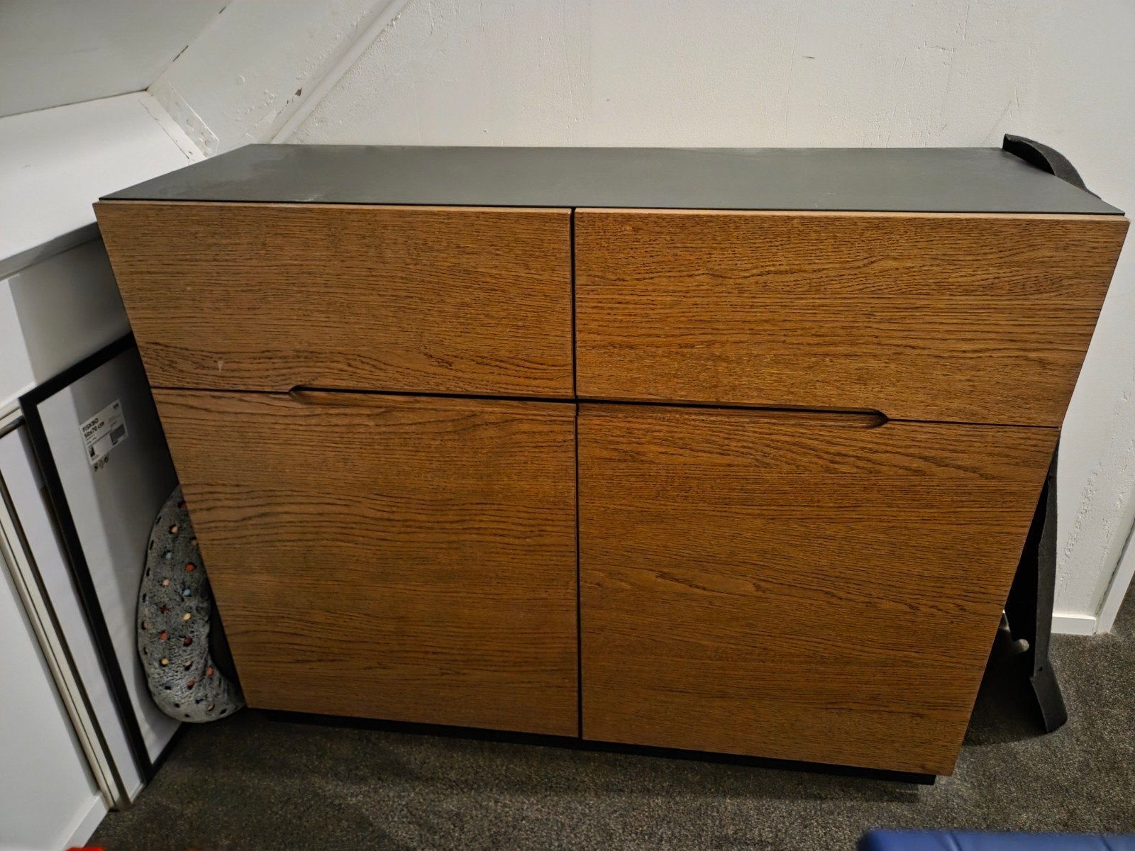 Ikea Klackenas buffetkast, Ophalen, Gebruikt, 100 tot 150 cm, Eikenhout