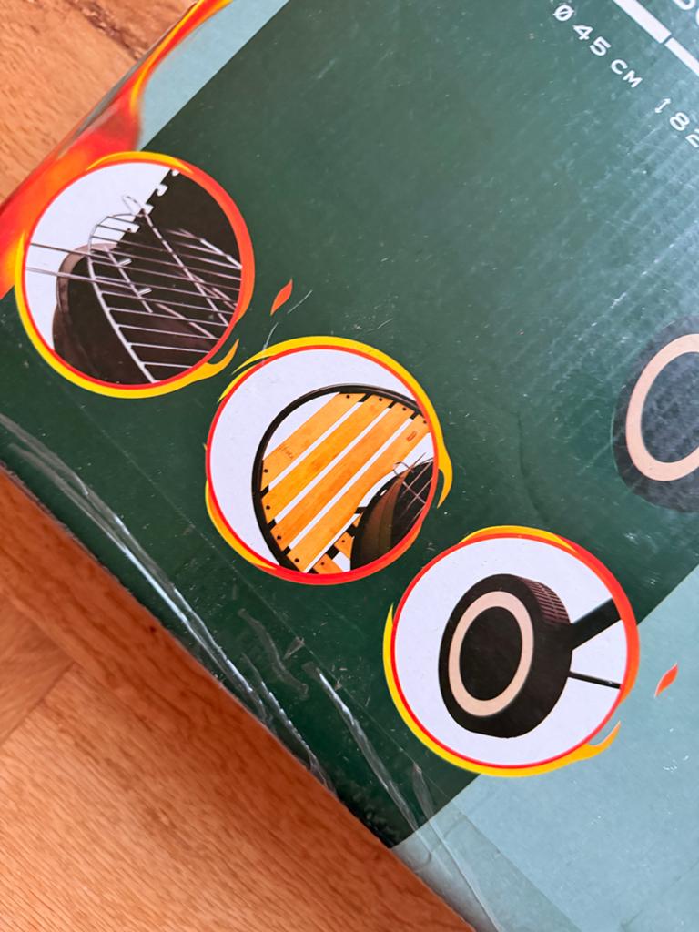 Big Jeff BBQ Grill - Ø 45 cm, Ophalen of Verzenden, Nieuw