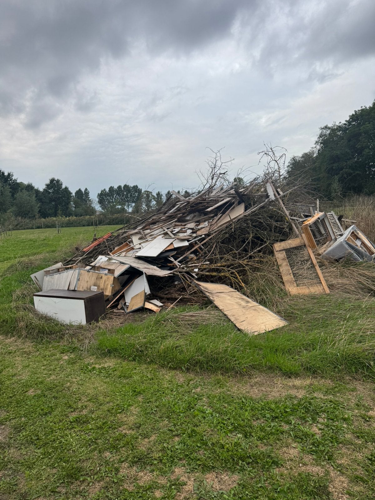 Stookhout, Tuin en Terras, 3 tot 6 m³, Ophalen, Takken