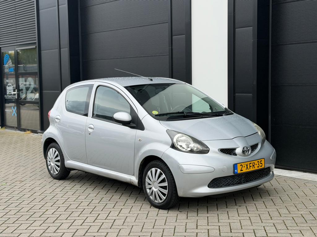 Toyota Aygo 1.0 12V Vvt-i 5DRS 2007 Grijs, Voorwielaandrijving, 4 stoelen, 68 pk, Bedrijf