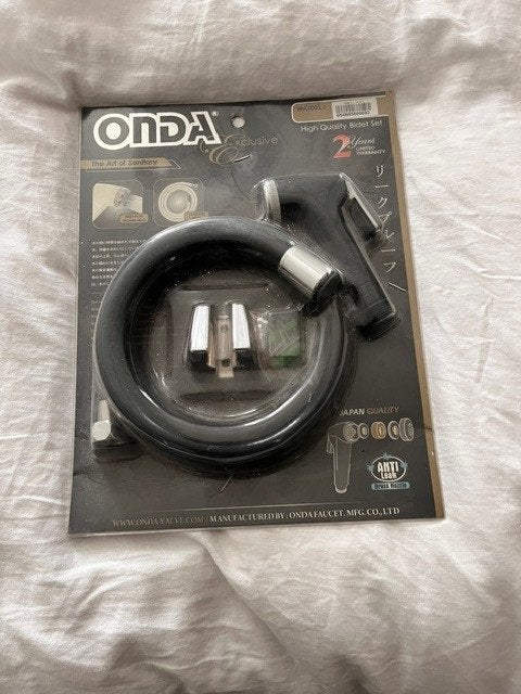 bidet hand douche, Verzenden, Nieuw, Rvs, Toilet