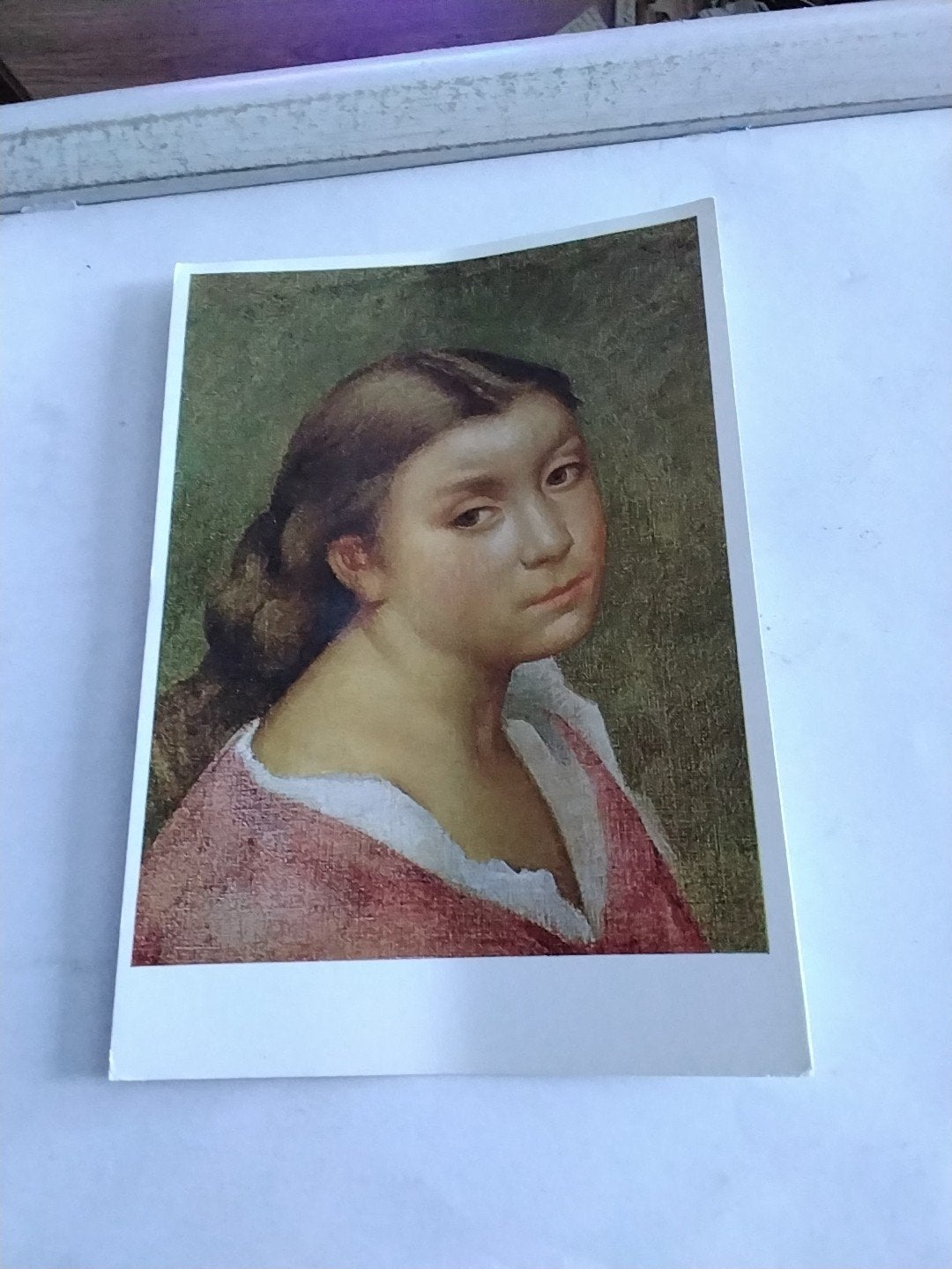 Ansichtkaart Auguste Renoir - Jong Meisje, Ophalen of Verzenden, Voor 1920, Ongelopen