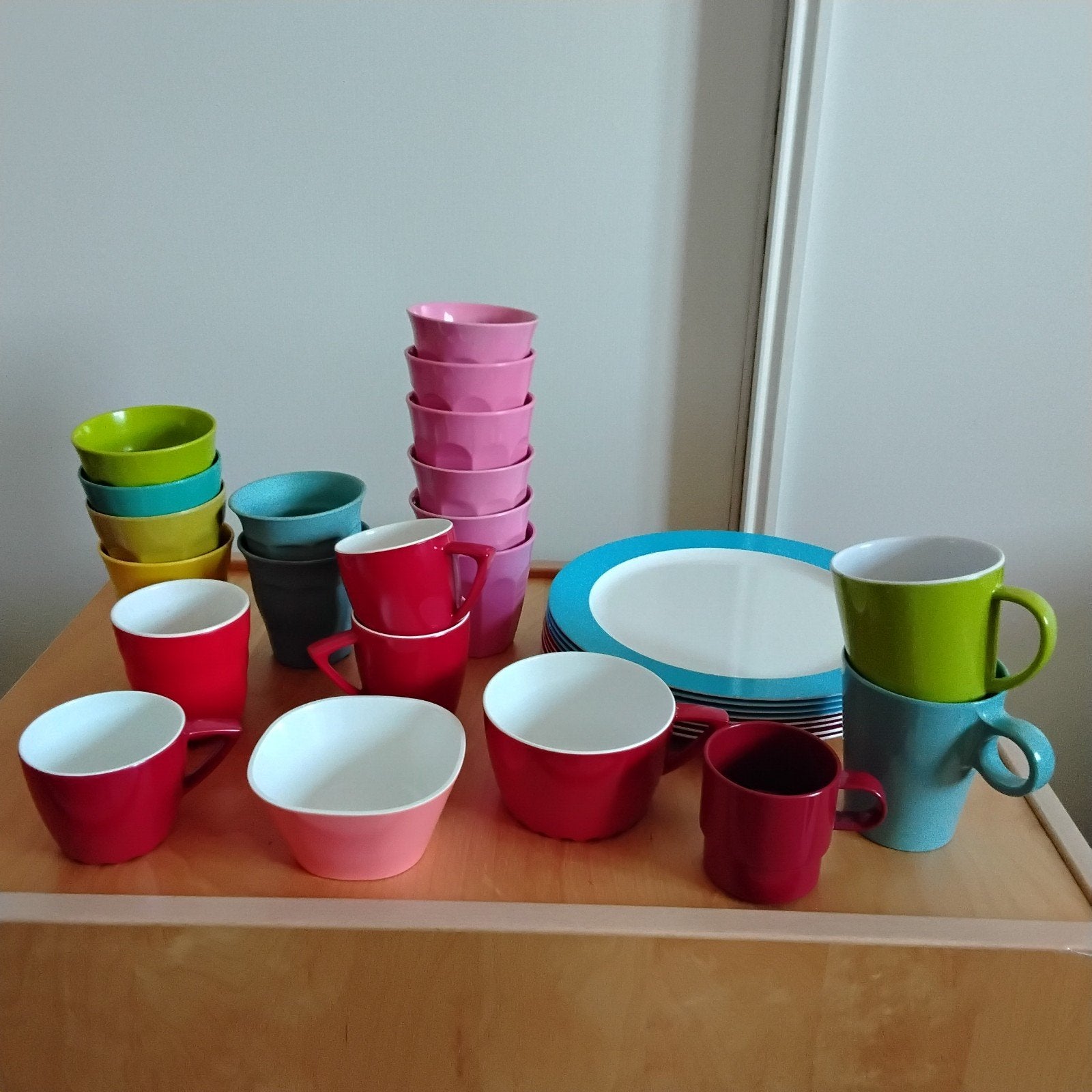 29 stuks Camping servies Mepal Rosti, Hema e.a., Ophalen of Verzenden