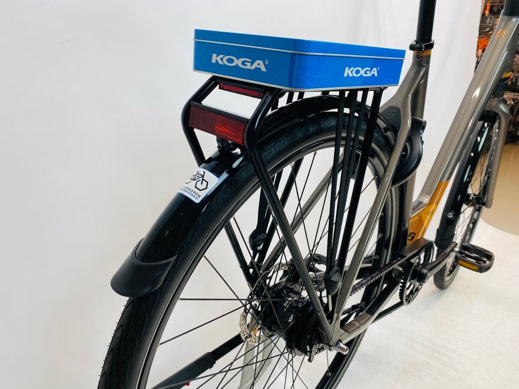 KOGA F3 6 0 damesfiets L-57cm – ALFINE 11 – riemaandrijving, Overige merken, Versnellingen, Zo goed als nieuw, Schijfrem