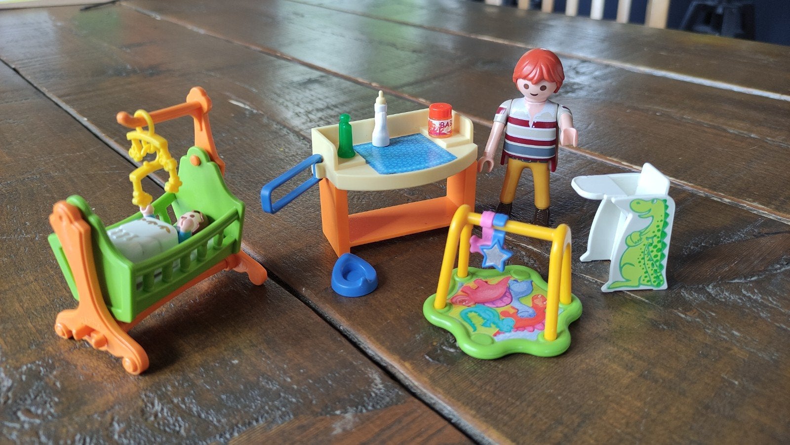 Playmobil babykamer set met figuur en accessoires, Ophalen, Zo goed als nieuw, Jongen of Meisje