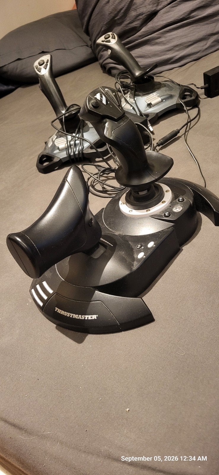 Thrustmaster & Logitech  joysticks - Perfect voor flightsims, Ophalen of Verzenden, Gebruikt, Thrustmaster, Logitech