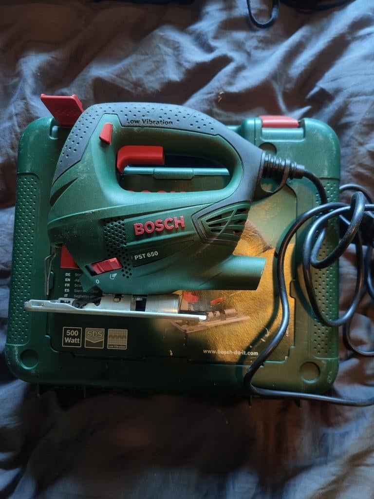 Bosch PST 650 Decoupeerzaag - Zo goed als nieuw, Ophalen of Verzenden