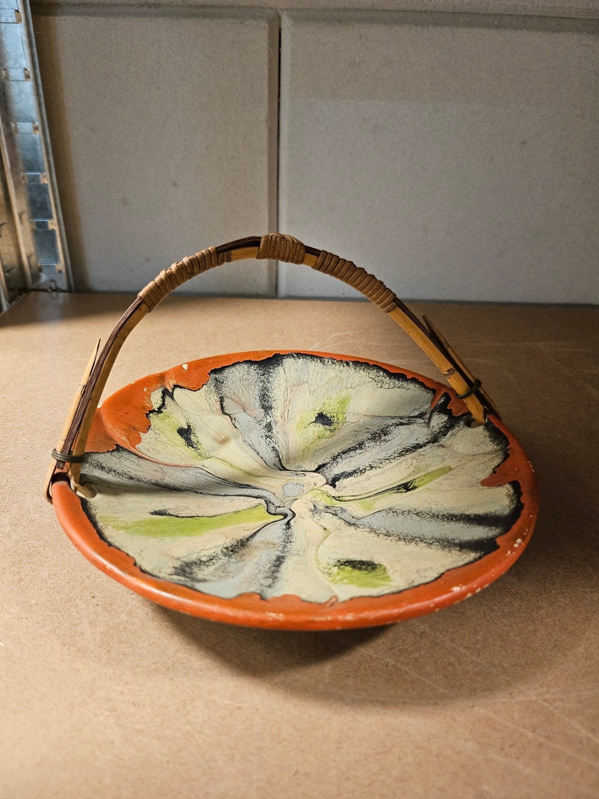 Vintage Plateel Schaaltje 'De Hoop Arnhem', Antiek en Kunst, Antiek | Keramiek en Aardewerk, Ophalen of Verzenden