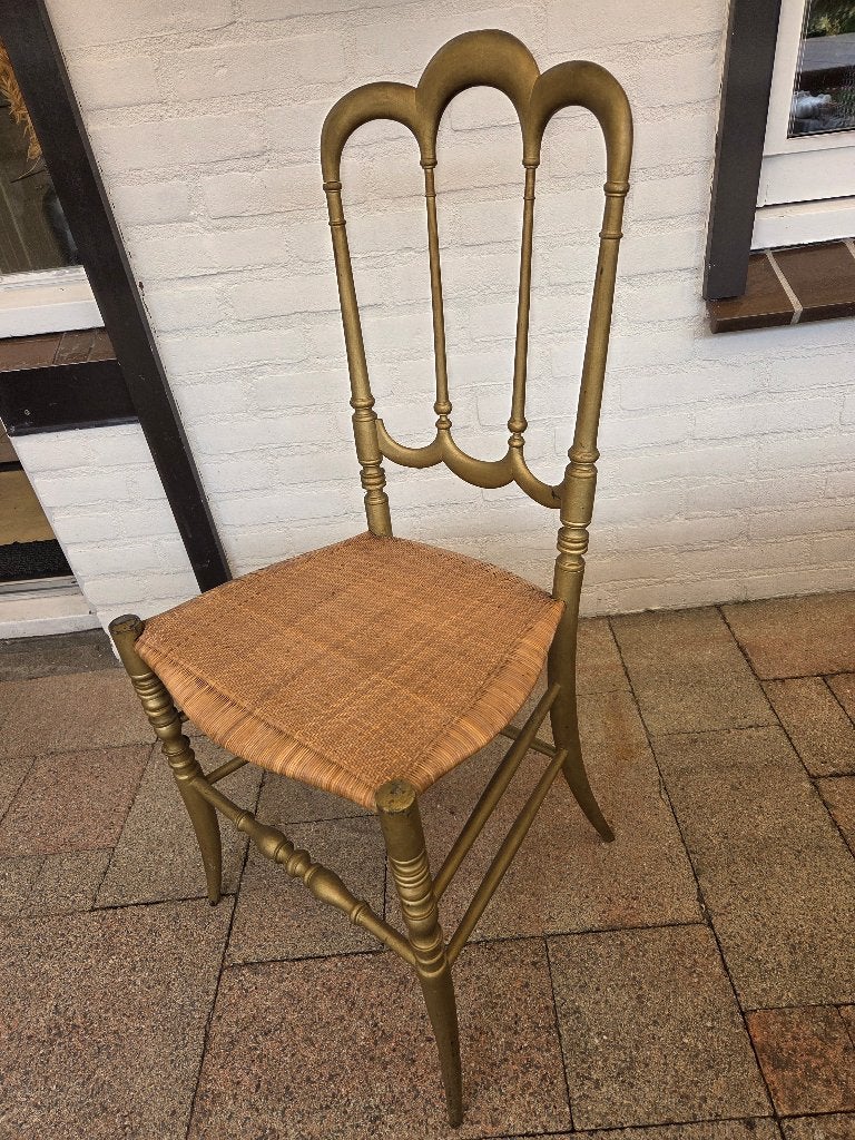Stoeltje hout en riet uit musical "My fair lady", Antiek en Kunst, Ophalen of Verzenden