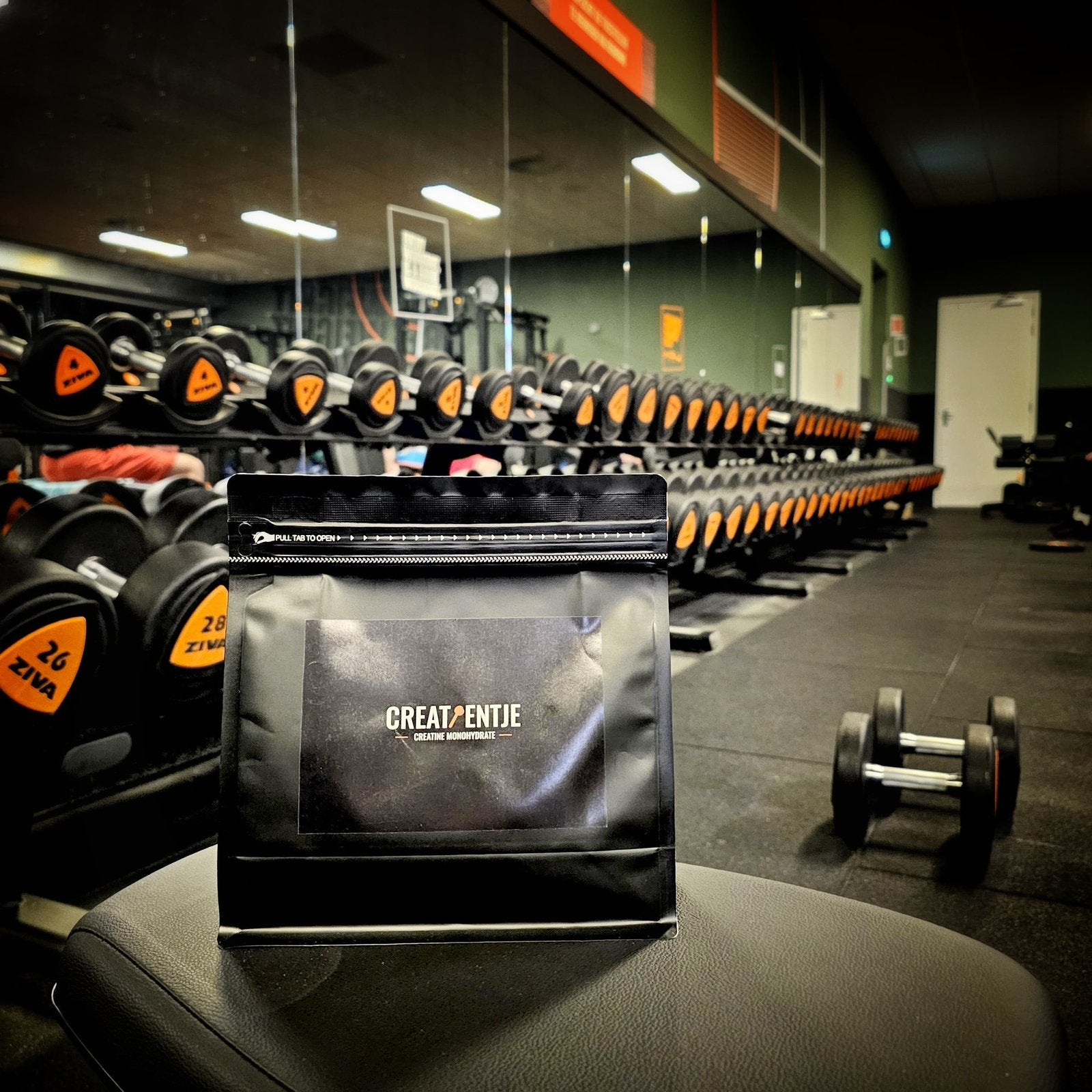 Webshop te koop/ruilen: Creatientje (creatine supplement)
