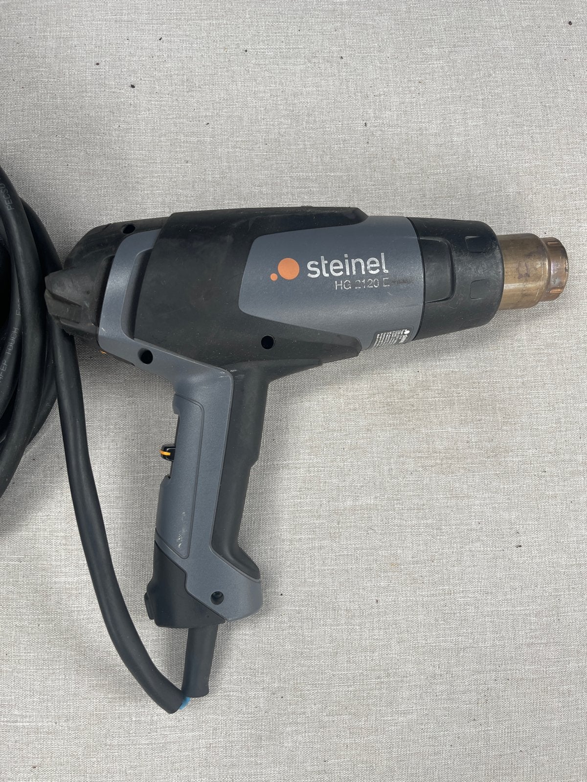 Steinel heteluchtpistool HG 2120 E, Ophalen of Verzenden, Gebruikt
