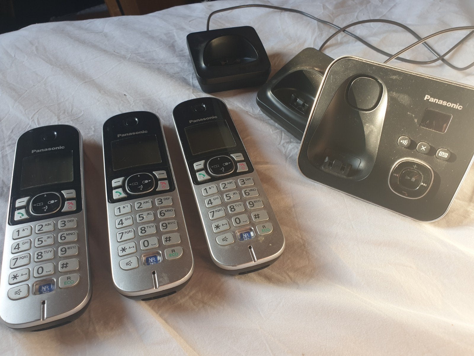 Panasonic dect telefoon, Ophalen