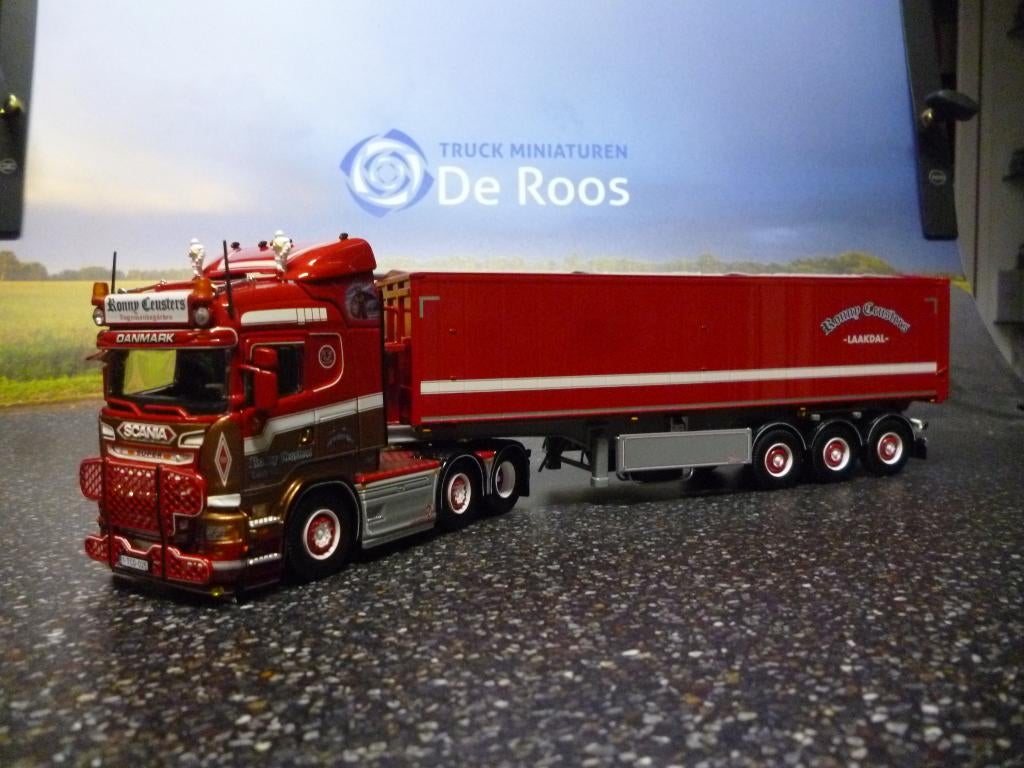 Tekno Scania R serie Ronny Ceusters met certificaat, Ophalen of Verzenden, Nieuw, Bus of Vrachtwagen, Tekno