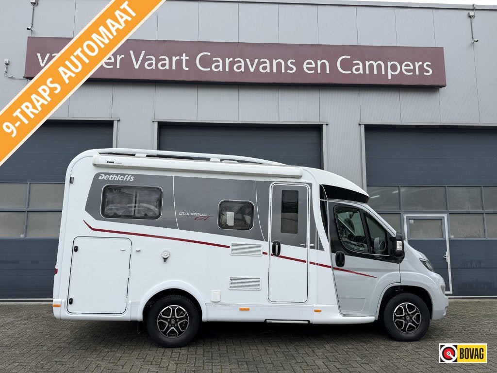 Dethleffs Globebus T1 GT Uitvoering Campovolo Grey 160 PK, Automaat, Fiat, Bedrijf, Diesel