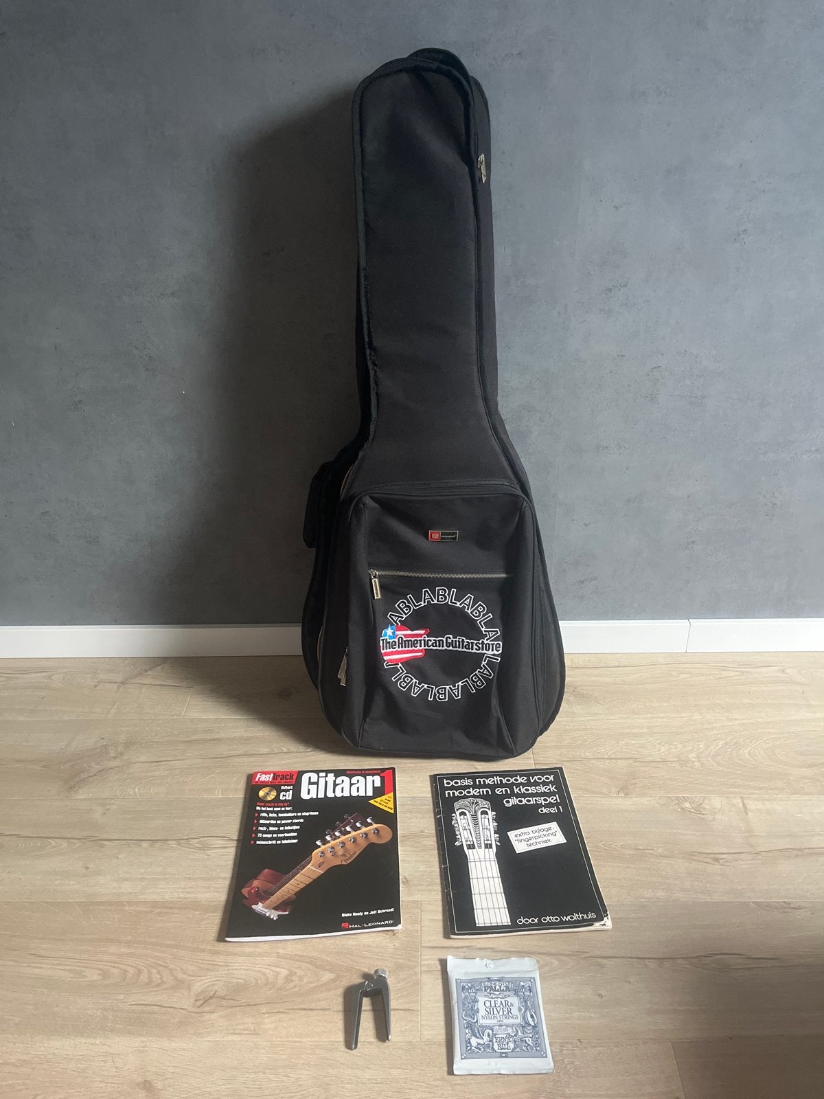 José Rodriguez Klassieke Gitaar met hoes en accessoires, Muziek en Instrumenten, Ophalen, Gebruikt, Klassieke of Spaanse gitaar