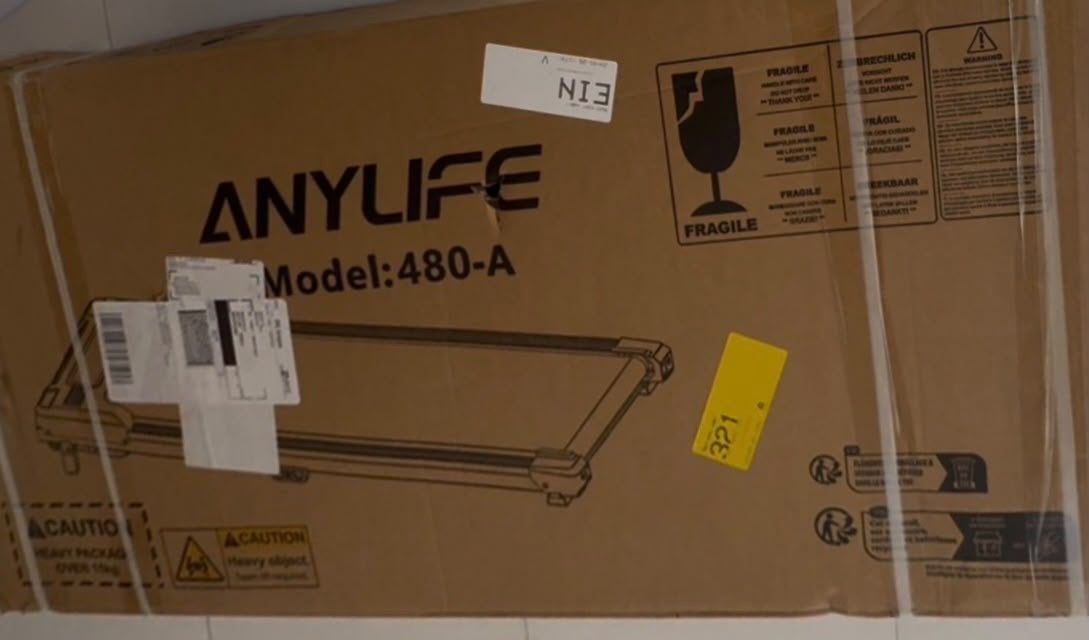 ANYLIFE Model:480-A Loopband - Nieuw in doos, Ophalen, Nieuw, Metaal, Loopband