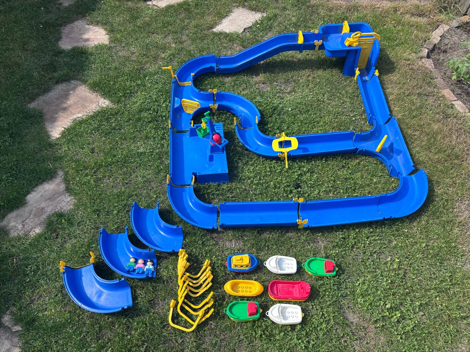 BIG aquaplay Waterbaan Niagara met haven, Ophalen of Verzenden, Gebruikt, Overige typen