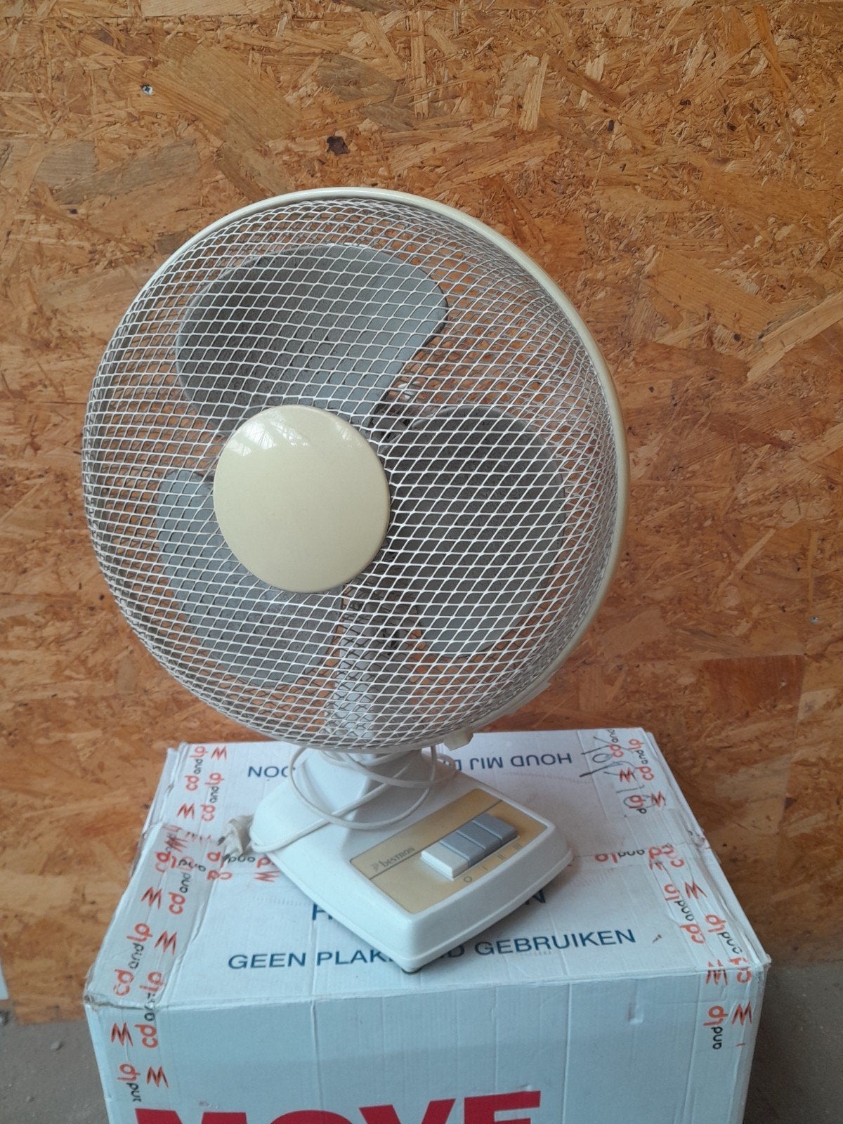 Tafelventilator, ventilator, Ophalen of Verzenden, Tafelventilator