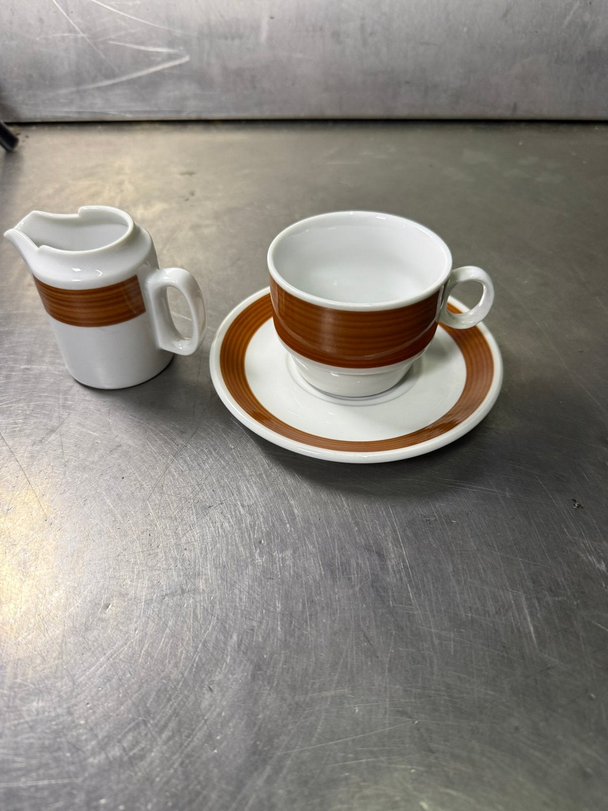 167 vintage retro koffie kopjes met schotel, Ophalen