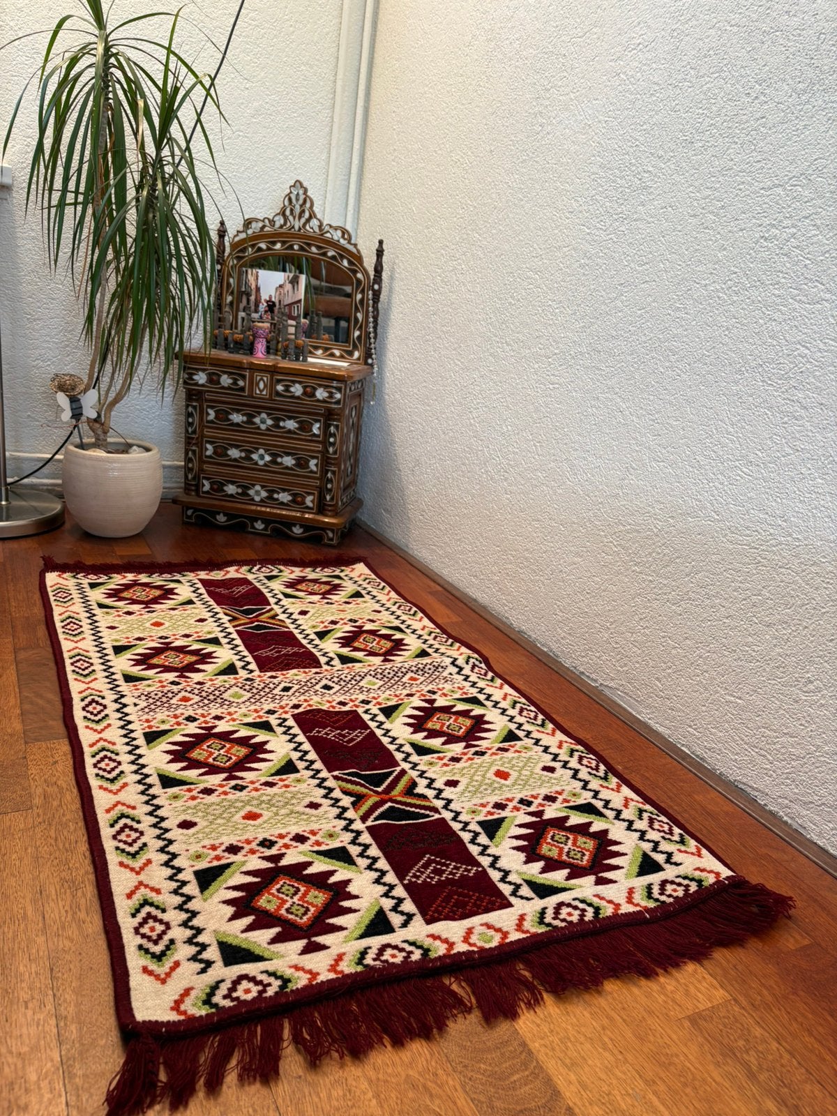 Klien tapijt., Huis en Inrichting, 100 tot 150 cm, Zo goed als nieuw, Rechthoekig, 50 tot 100 cm
