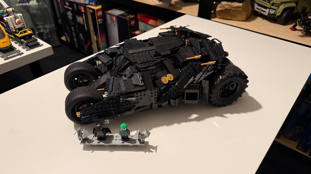 Lego 76240 Batmobile Tumbler DC ZGAN, Lego, Ophalen of Verzenden, Zo goed als nieuw, Compleet