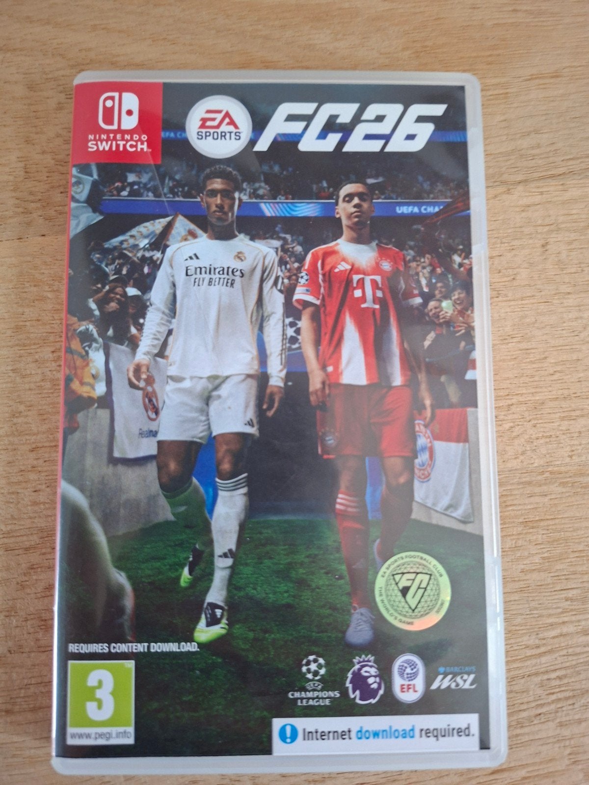 FC 26 Nintendo Switch, Spelcomputers en Games, Games | Nintendo Switch, Ophalen of Verzenden, Zo goed als nieuw, Eén computer