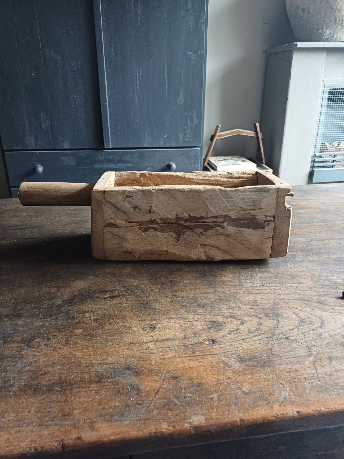 Mooie houten bak, Ophalen, Zo goed als nieuw
