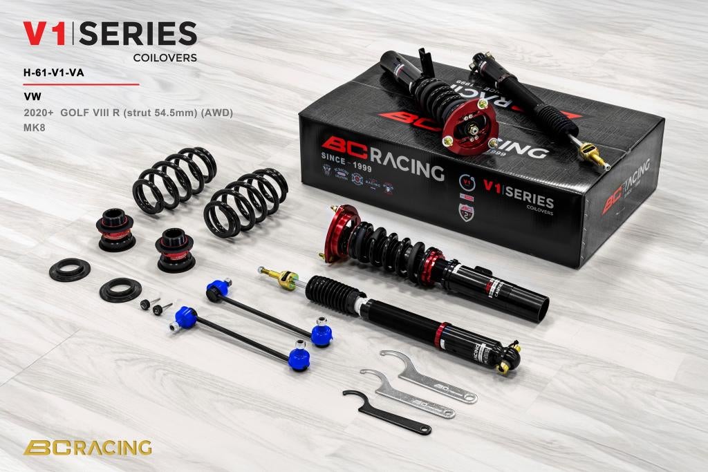 BC Racing schroefset verlaging - Volkswagen Golf 8 R 20+, Ophalen of Verzenden