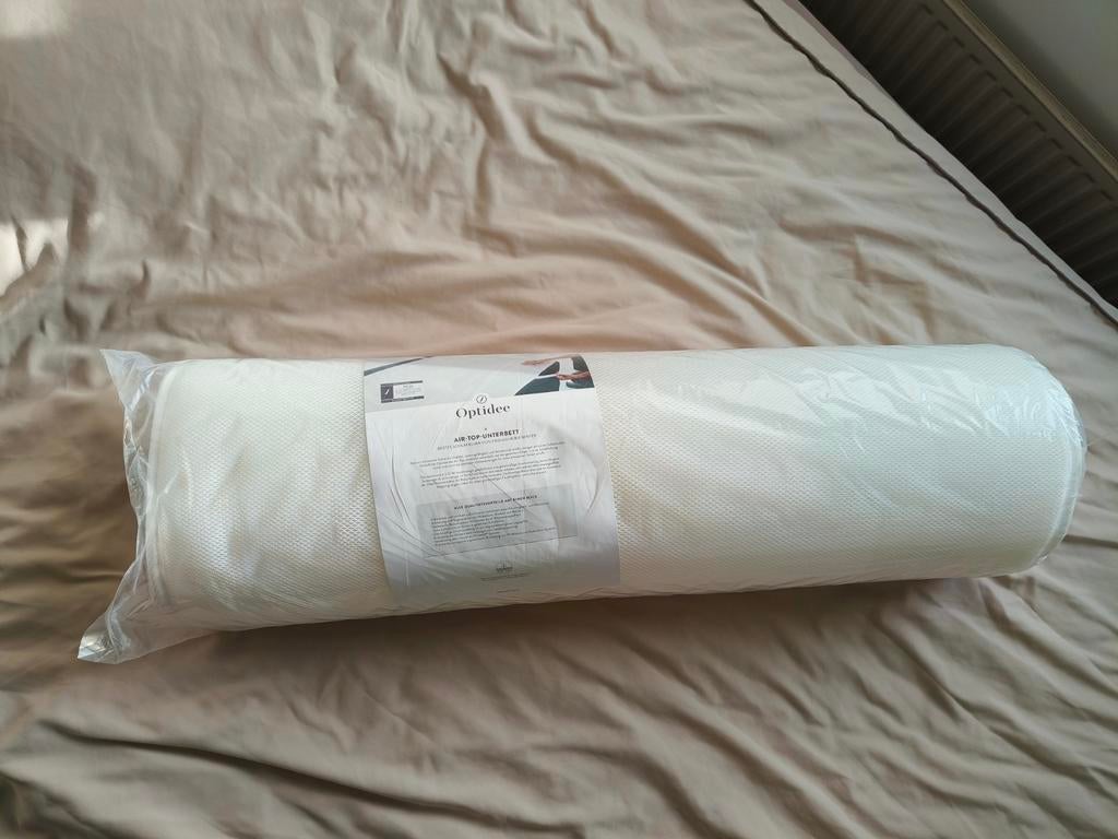 Nieuwe Optidee Air-Topper 90x200 cm, 90 cm, Eenpersoons, Nieuw, Ophalen of Verzenden