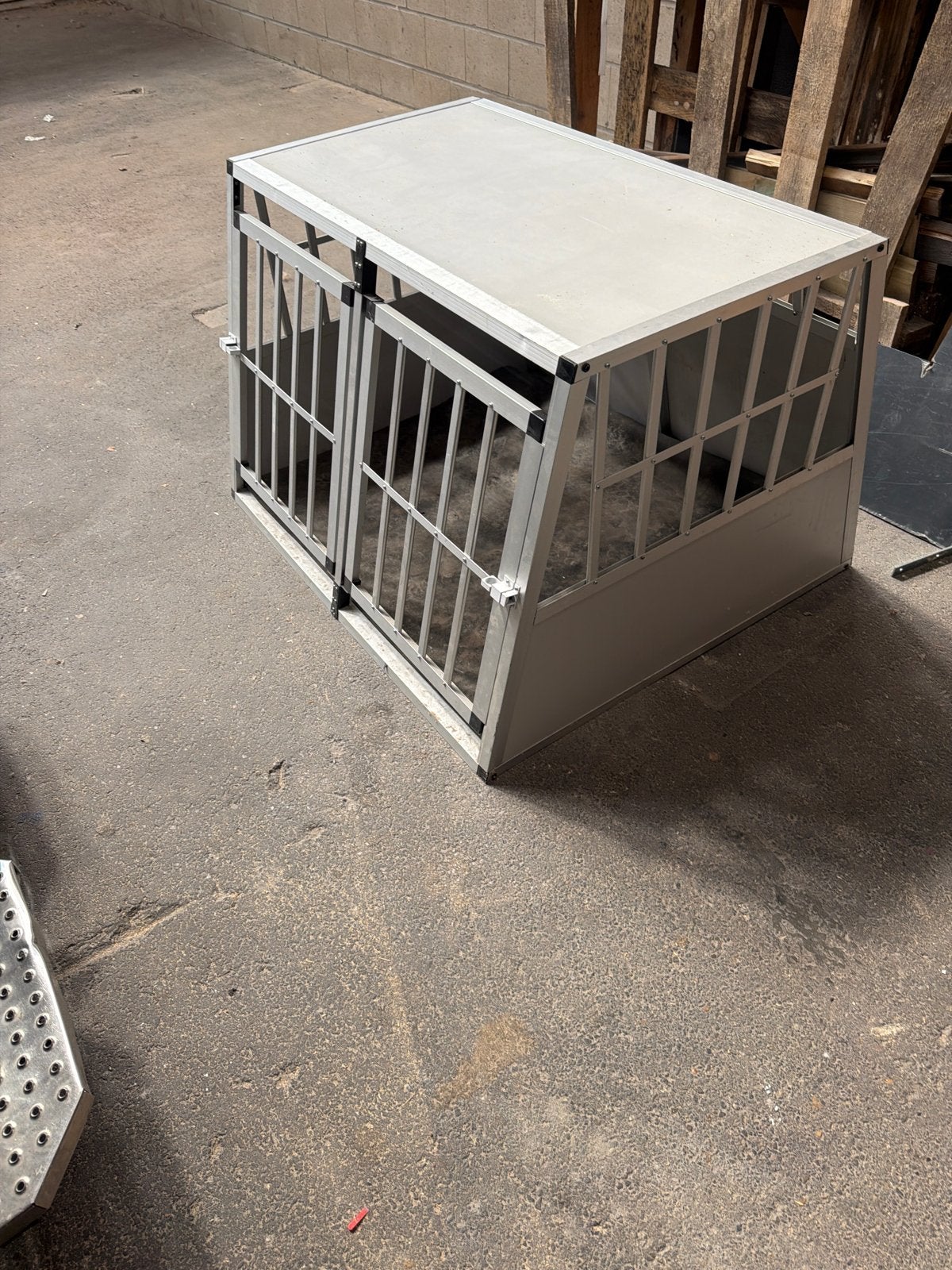 Honden banches, Dieren en Toebehoren, Hondenbenches, Ophalen, Gebruikt
