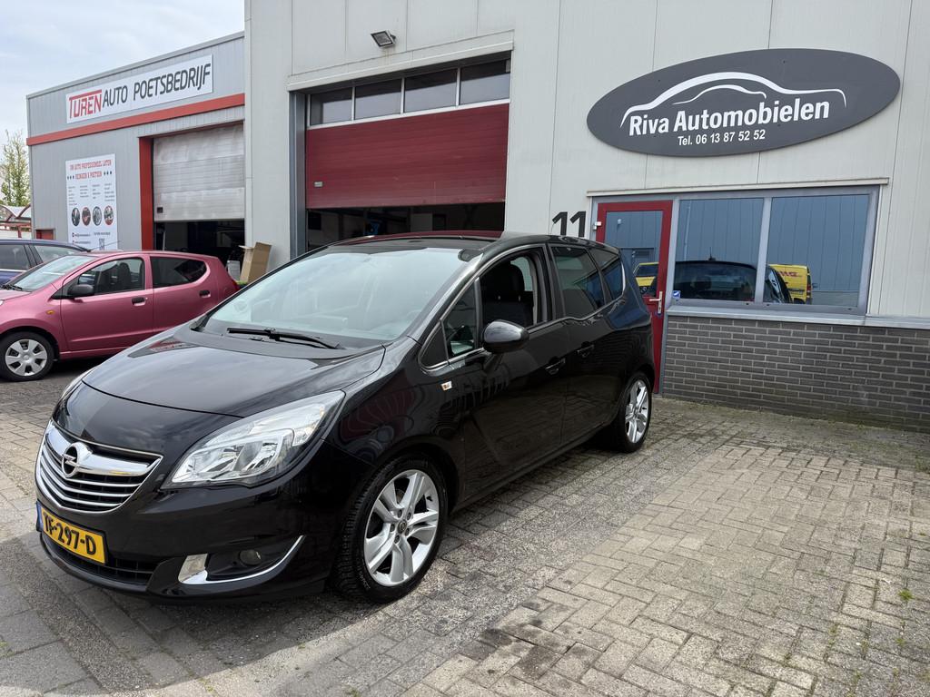 Opel Meriva 1.4 Turbo Automaat (bj 2017), Stof, Gebruikt, 4 cilinders, Startonderbreker