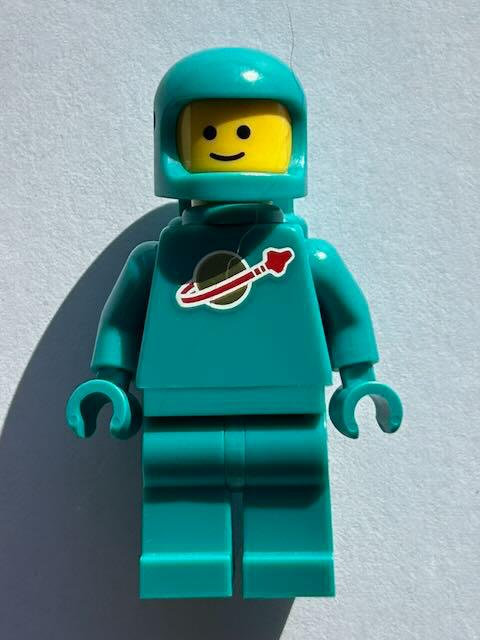 LEGO RUIMTEVAART SPACE ASTRONAUT TURQUOISE  IDEA227 (NIEUW), Kinderen en Baby's, Speelgoed | Duplo en Lego, Ophalen of Verzenden