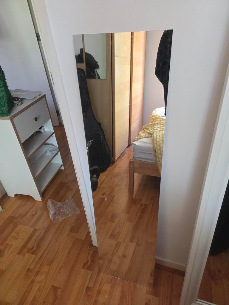 Large Frameless Mirror Panel, Ophalen, Rechthoekig, Minder dan 50 cm, Minder dan 100 cm