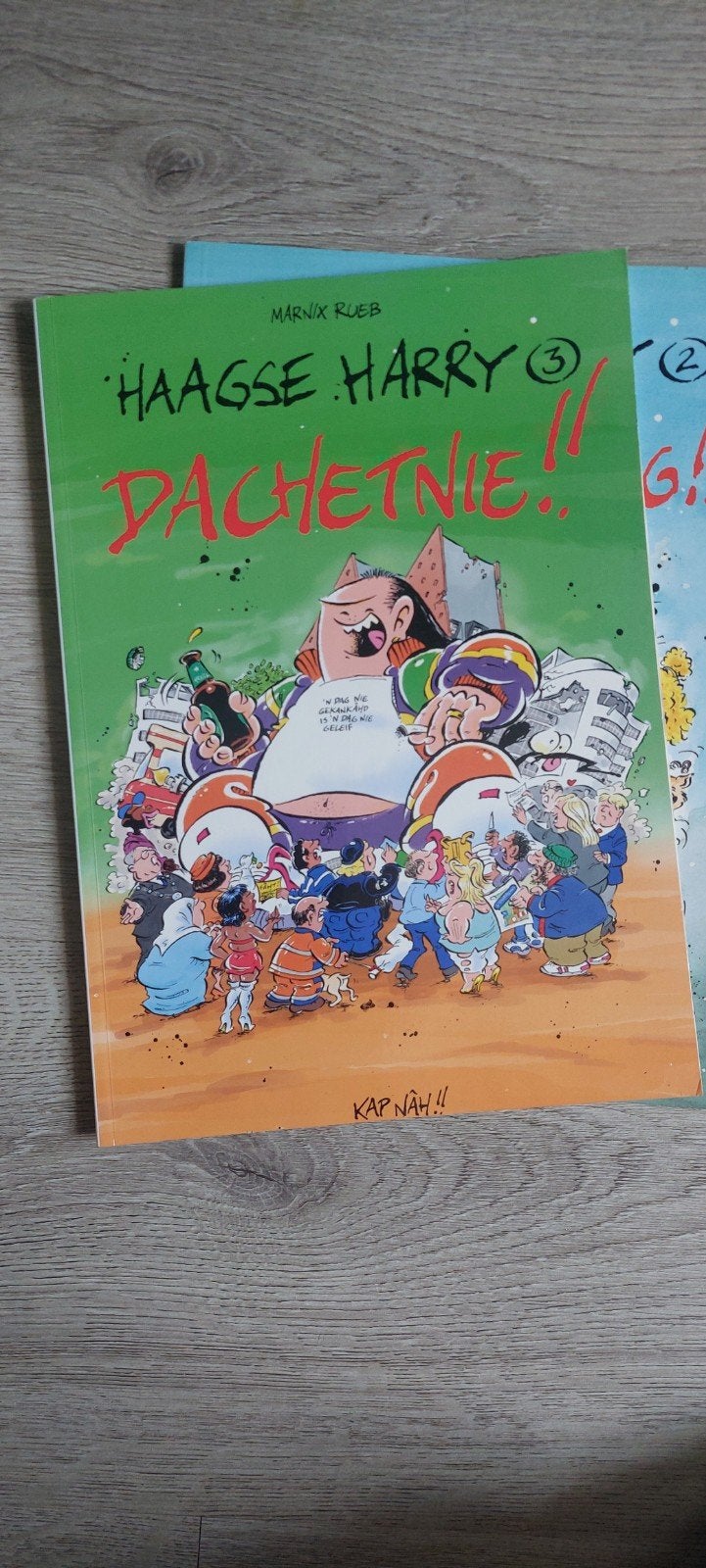 Haagse Harry stripboeken - deel 2, 3 en ken je dat?, Meerdere stripboeken, Ophalen of Verzenden, Zo goed als nieuw, Marnix Rueb