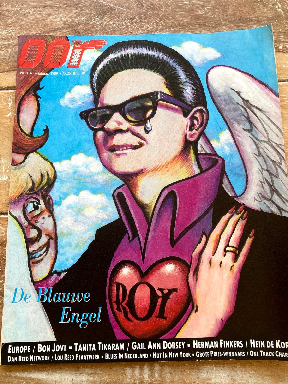 OOR Magazine 1989 ROY ORBISON Tanita Tikaram BON JOVI Europe, Ophalen of Verzenden, Zo goed als nieuw, Muziek, Film of Tv