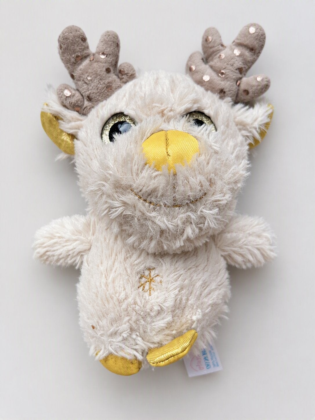 ZGAN: rendier knuffel Bobbie van Playing Kids, Overige typen, Ophalen of Verzenden, Zo goed als nieuw, Klein (minder dan 20 cm)