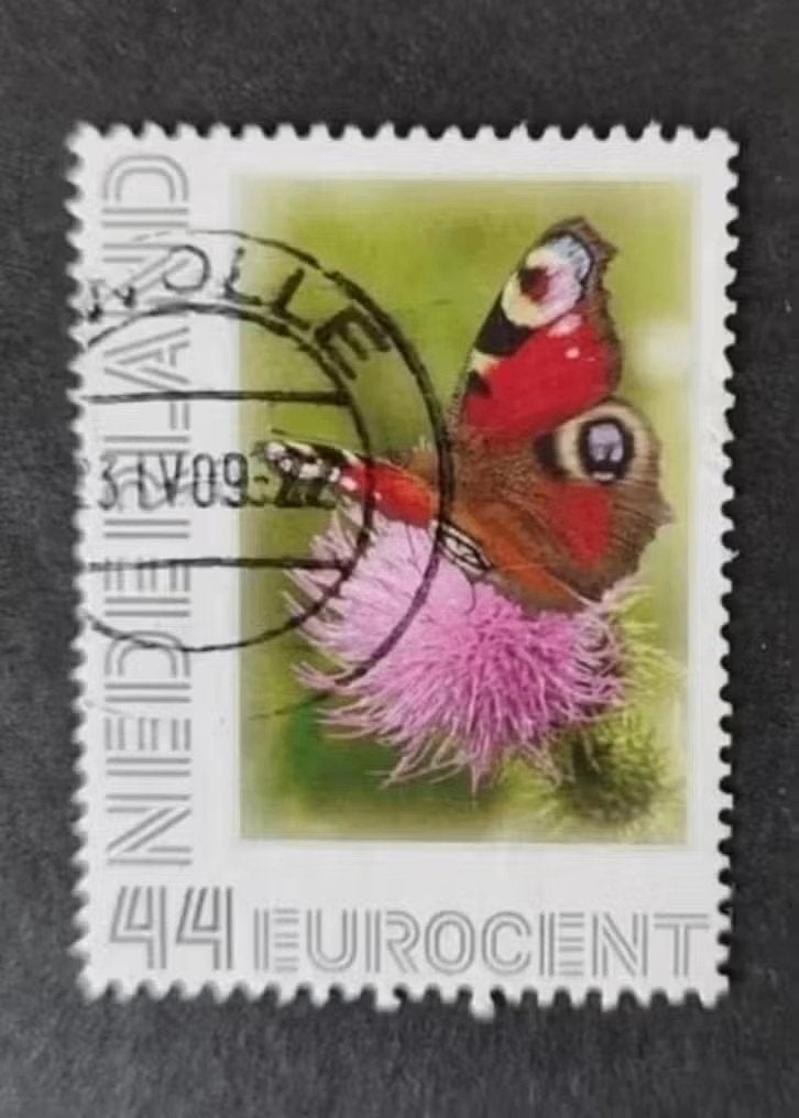 nederland nvph vlinder persoonlijke postzegel, Postzegels en Munten, Postzegels | Nederland, Verzenden, Na 1940, Gestempeld