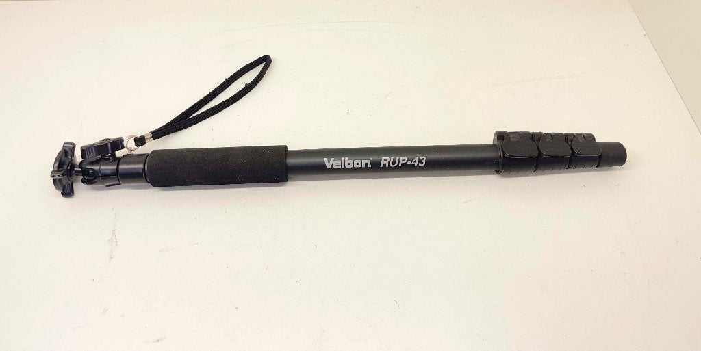 Velbon RUP-43 mooi monopot statief (Max Hoogte 163cm), N, Velbon, Eenpoot, Ophalen of Verzenden
