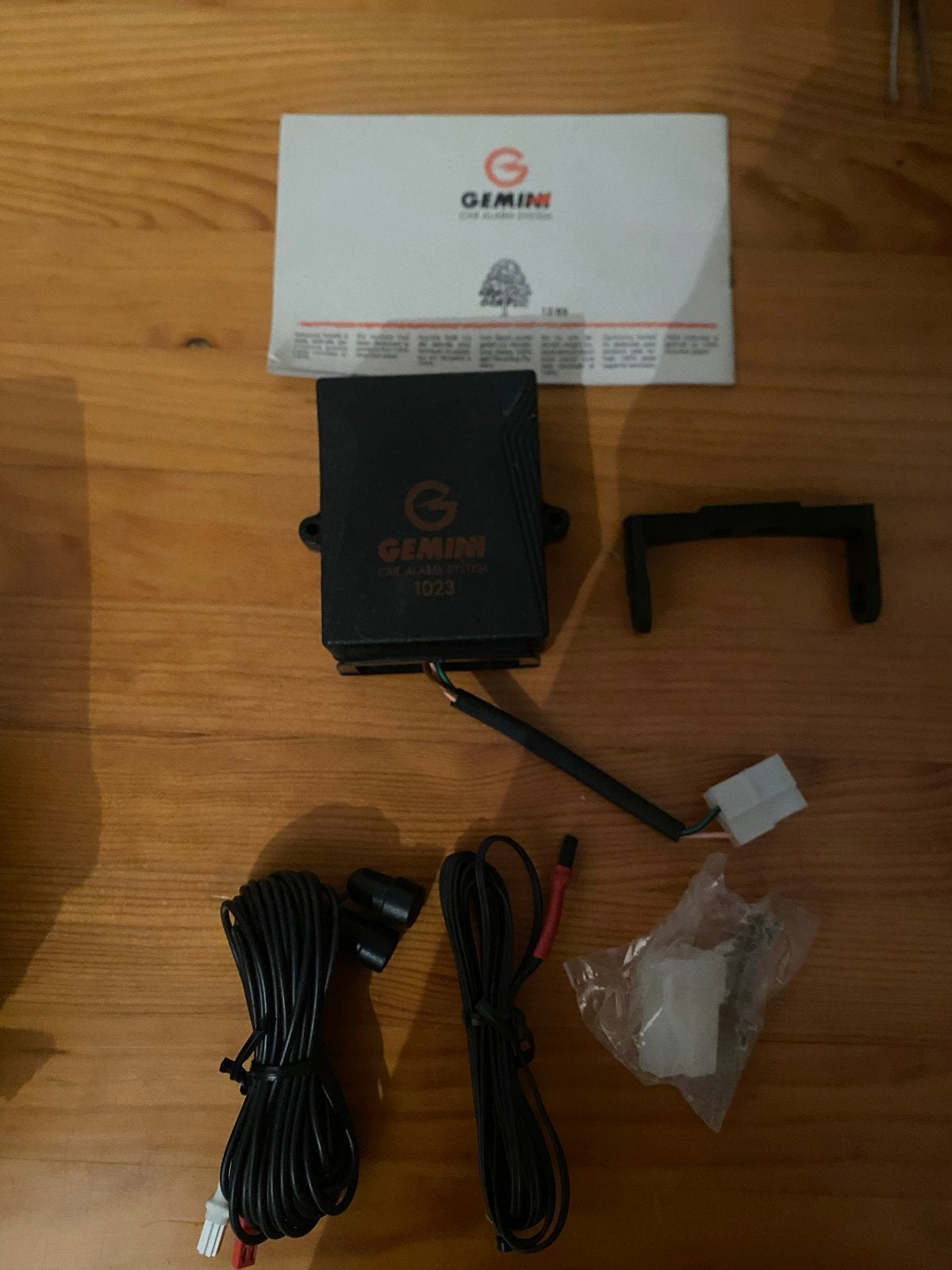 Gemini Auto Alarmsysteem 1023 - Complete Set, Auto diversen, Ophalen of Verzenden, Zo goed als nieuw