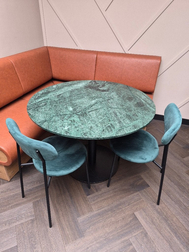 Ronde tafel marmer, Ophalen, Overige materialen, Rond, Zo goed als nieuw