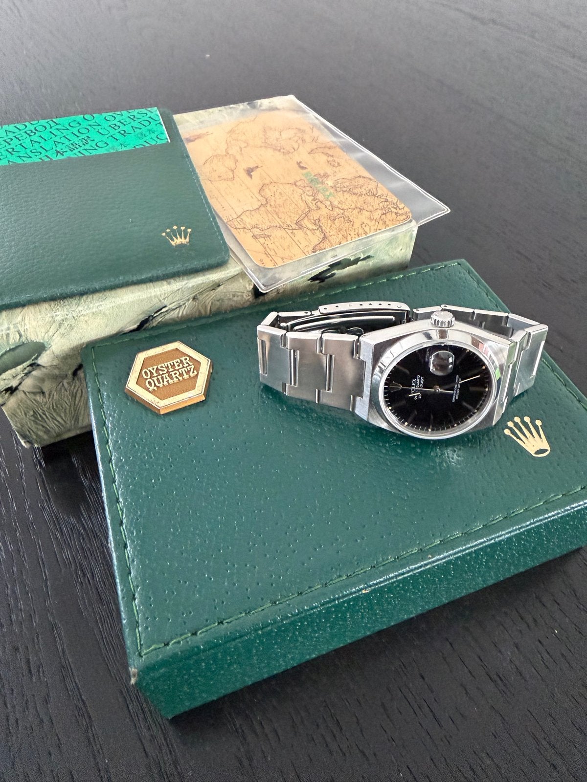 Rolex Oysterquartz Datejust 1981 - Zeldzaam verzamelobject, Gebruikt, Polshorloge, Ophalen of Verzenden, Rolex
