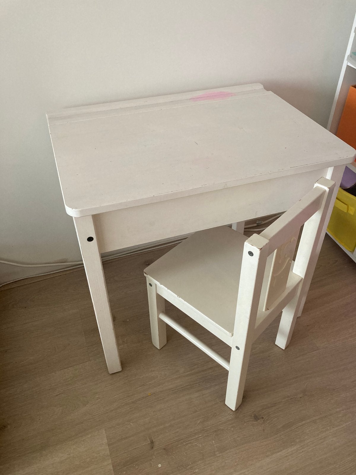 IKEA Kinderbureau met stoeltje, Ophalen, Gebruikt, Tafel(s) en Stoel(en)