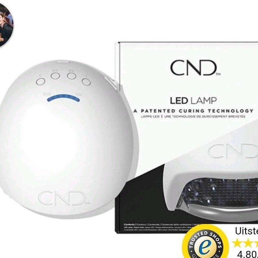 CND LED Lamp voor professionele nagelstyling, Ophalen of Verzenden, Gebruikt, Hand- en Voetverzorging
