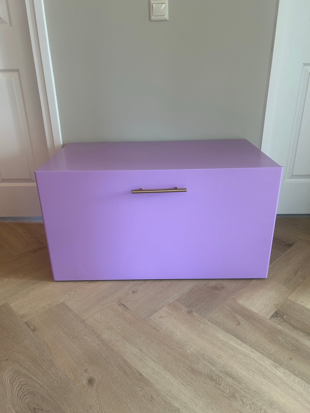SMÅSTAD IKEA speelgoedkist opbergkist paars, Kinderen en Baby's, Ophalen, Gebruikt, Overige typen