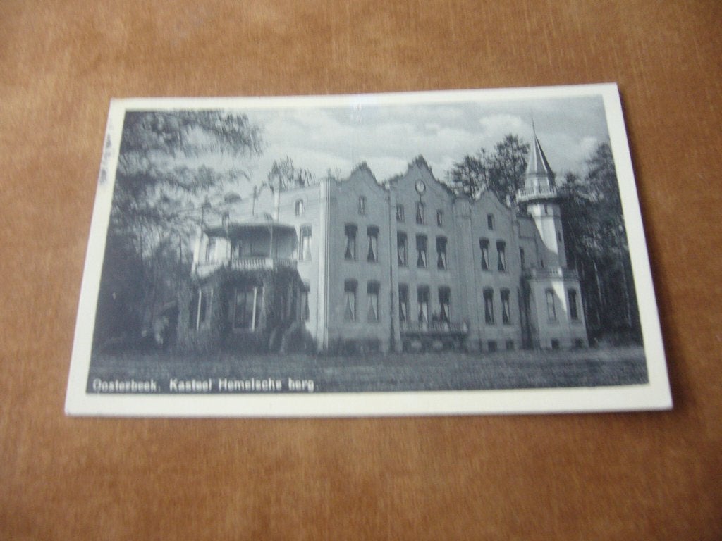 OOSTERBEEK  =  KASTEEL HEMELSCHE BERG, Ophalen of Verzenden, 1940 tot 1960, Gelopen, Gelderland