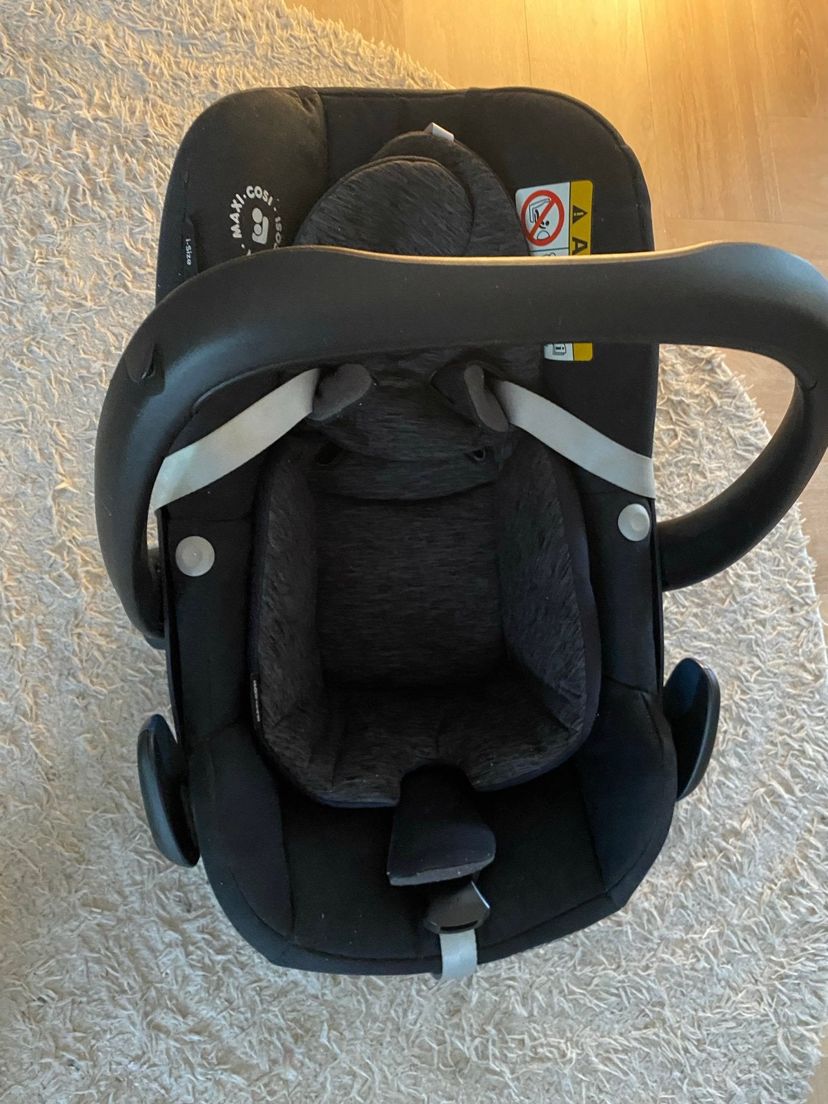 Maxi-Cosi Pebble Pro i-Size met Joolz adapters, Kinderen en Baby's, Ophalen, Autogordel of Isofix, Gebruikt, Zijbescherming