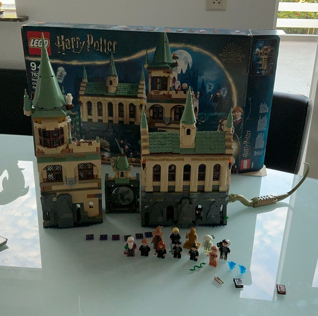 LEGO Harry Potter Zweinstein Geheime Kamer 76389.+doos+boek, Ophalen of Verzenden, Zo goed als nieuw